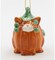 Ceramic Halloween Whisker Cat - Pumpkin Ornament, Home Décor, Gift for Her, Gift for Mom, Kitchen Décor, Fall Décor, Halloween Décor
